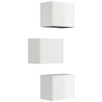 HÄNGESCHRANK  - Weiß Hochglanz, MODERN, Holzwerkstoff (41,4/33,3/25cm) - MID.YOU