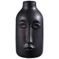 DEKOVASE  - Schwarz, Basics, Keramik (10/20/11cm)