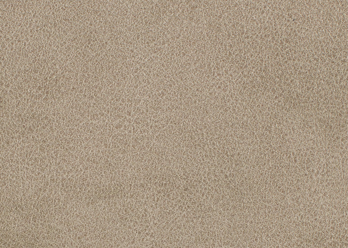 ECKSOFA in Mikrofaser Taupe  - Taupe/Schwarz, Design, Textil/Metall (291/164cm) - Chilliano
