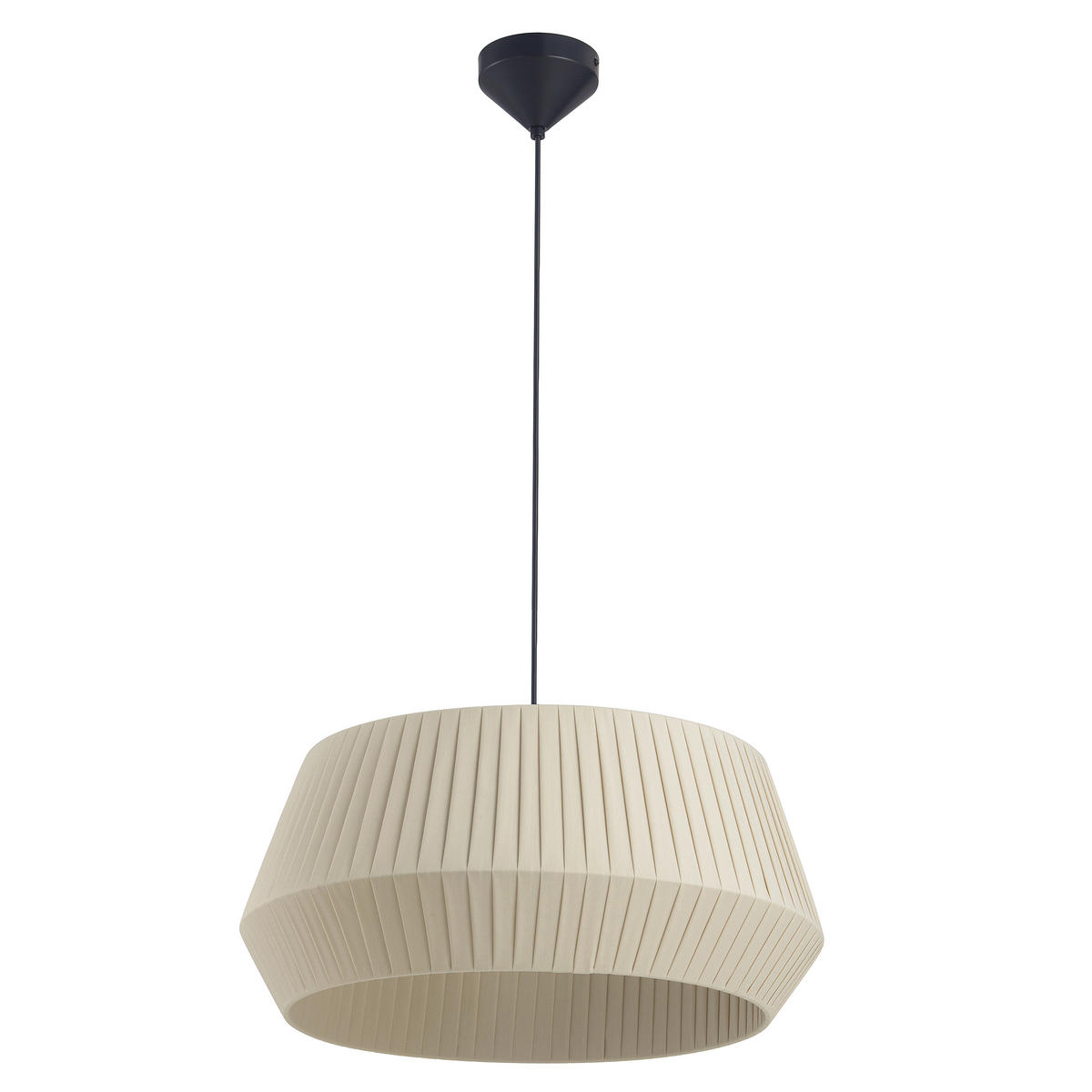 HÄNGELEUCHTE 53/236,5 cm   - Beige, Natur, Textil (53/236,5cm) - Nordlux