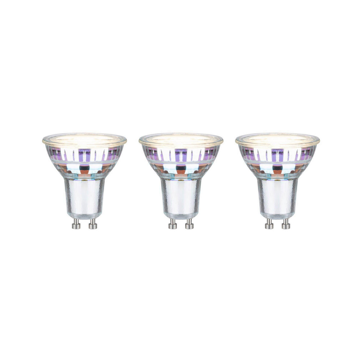 LED-LEUCHTMITTEL   GU10 2,5 W 450 lm  - Silberfarben, Basics, Glas (5,0/5,4cm) - Paulmann