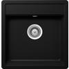 SPÜLE MONO N-100S-A / MONN100SAPUR  - Schwarz, Basics, Stein (49/51cm) - Schock