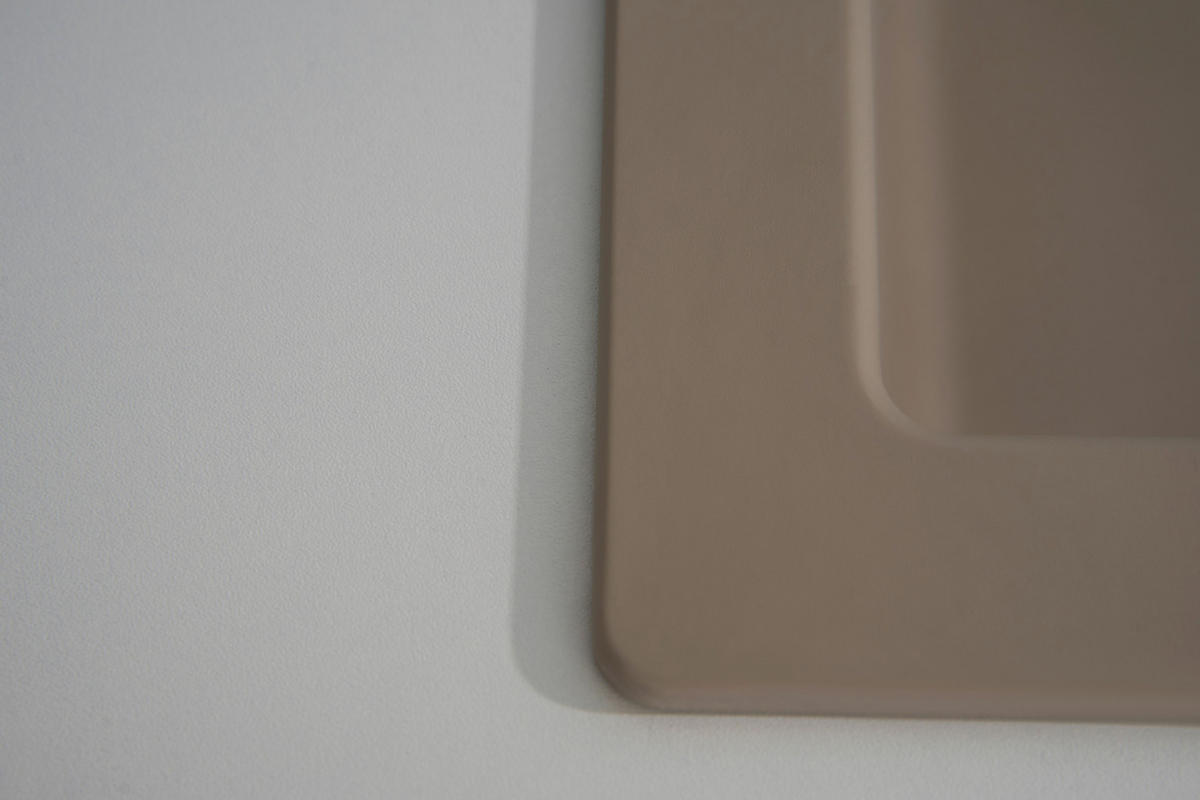 SPÜLE 1712OHIO50X44B  - Beige, Trend, Glas/Kunststoff (50/19/44cm) - Respekta