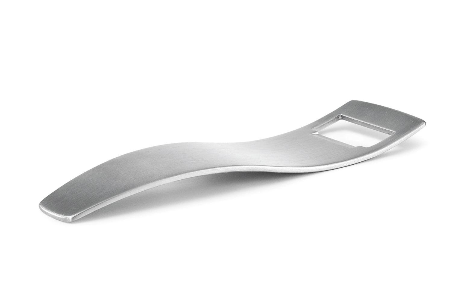 FLASCHENÖFFNER - Edelstahlfarben, Basics, Metall (4/15,5cm) - Zack