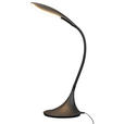 SCHREIBTISCHLEUCHTE Propus 22/17/37,5 cm  - Schwarz, Basics, Kunststoff (22/17/37,5cm) - Novel
