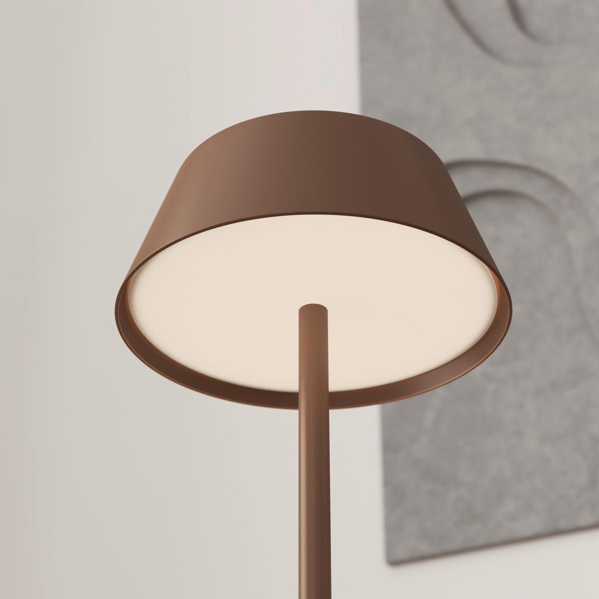 NAMIZNA SVETILKA ZA POLNJENJE        11/30 cm       - rjavosiva/črna, Design, kovina/umetna masa (11/30cm) - Dieter Knoll