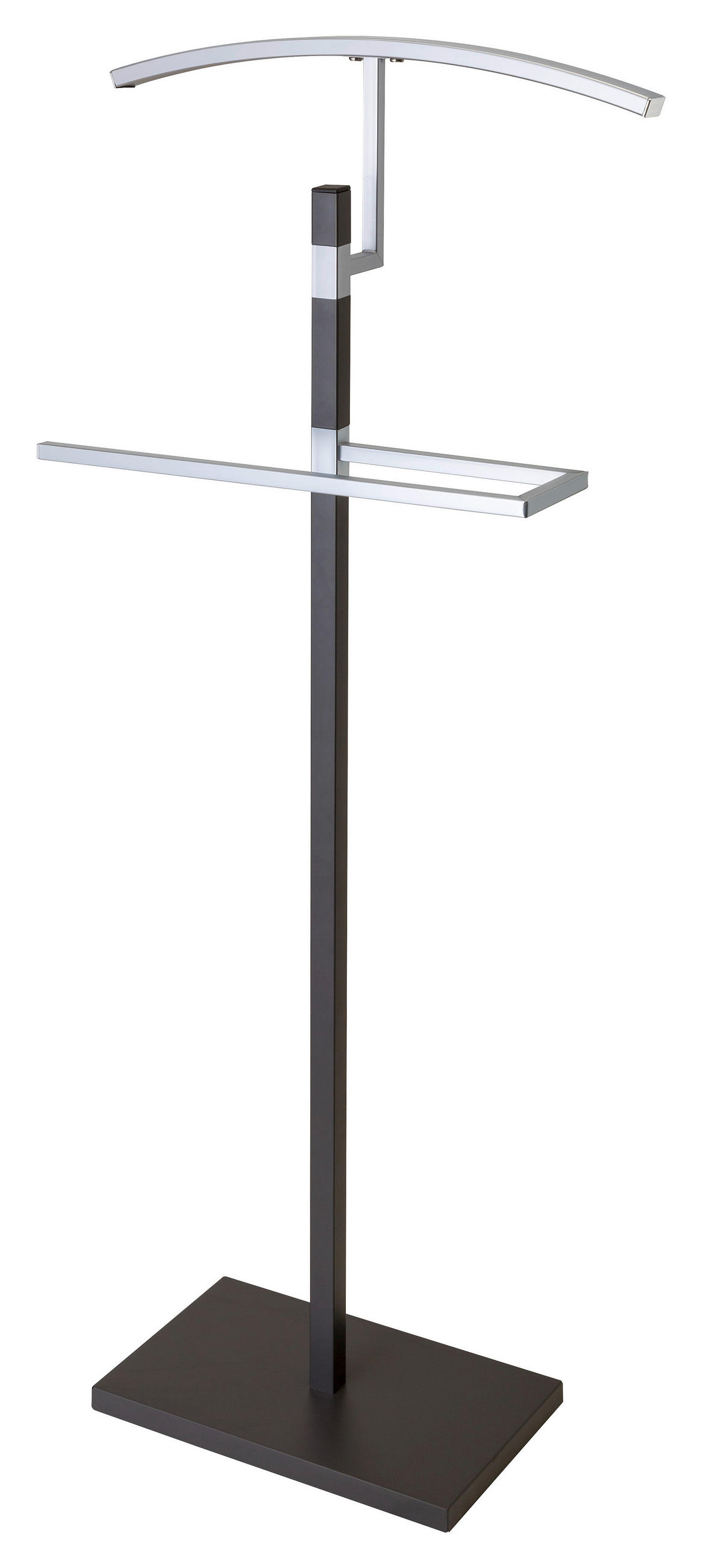 HERRENDIENER Anthrazit, Chromfarben  - Chromfarben/Anthrazit, KONVENTIONELL, Metall (45/111/20cm)
