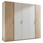 DREHTÜRENSCHRANK  in Eichefarben, Kaschmir  - Kaschmir/Eichefarben, KONVENTIONELL, Holz/Holzwerkstoff (250/225,5/60cm) - Xora