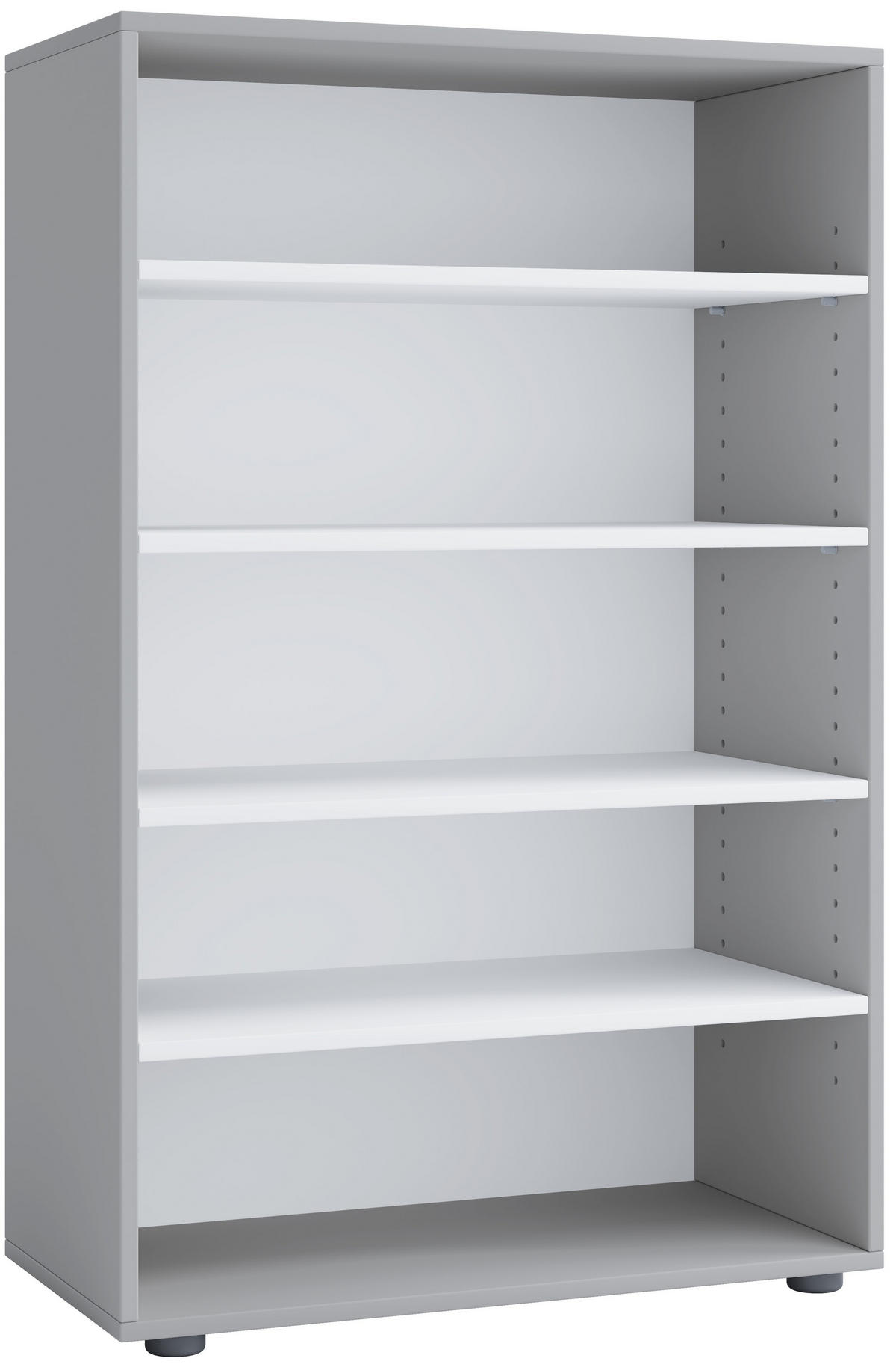 SCHUHREGAL 70/110/37 cm  - Grau, Konventionell, Holzwerkstoff (70/110/37cm) - MID.YOU