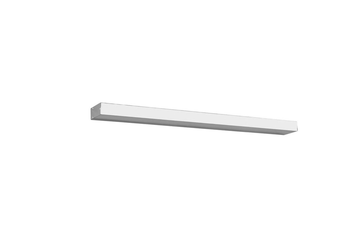 BADEZIMMER-WANDLEUCHTE   - Chromfarben/Weiß, Basics, Kunststoff/Metall (3,6/90/8cm) - Trio Leuchten