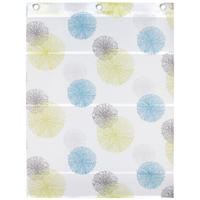 MAGNETROLLO  halbtransparent  100/130 cm    - Blau/Weiß, Basics, Textil (100/130cm) - Novel