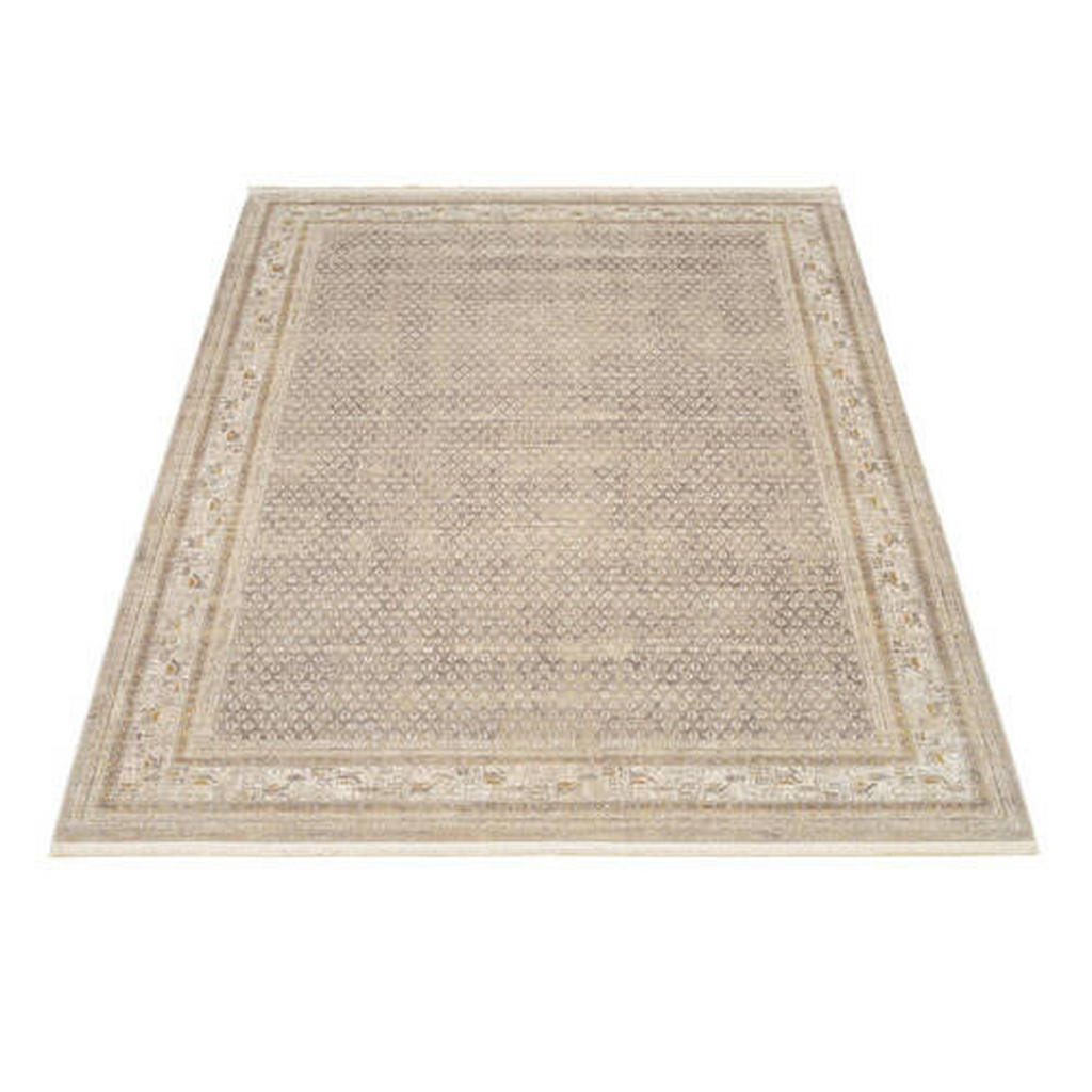 Thumbnail - Dieter Knoll Webteppich Monza, Gold, Beige, Textil, Abstraktes, rechteckig, 240x300 cm, Oeko-Tex® Standard 100, für Fußb...