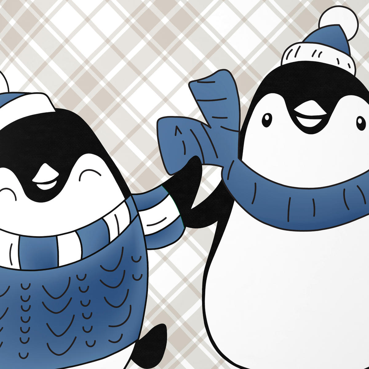 BETTWÄSCHE Flanell 155/220 cm  - Dunkelblau/Grau, Textil (155/220cm) - Esposa