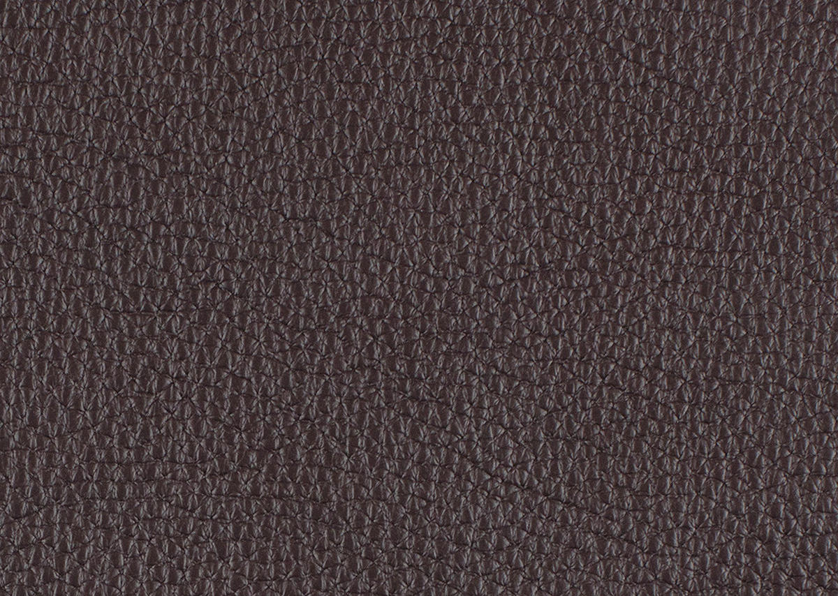 2-SITZER-SOFA  in Hochflor Echtleder Dunkelbraun  - Dunkelbraun/Schwarz, Design, Leder/Holz (240/65/104cm) - Koinor