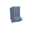 SESSELAUFLAGENSET Uni  - Blau, Basics, Textil (50/7/120cm)