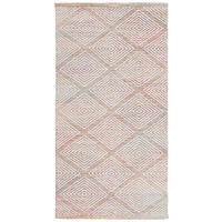 FLECKERLTEPPICH 60/120 cm Diamant Black Rot  - Rot, Design, Textil (60/120cm) - Boxxx