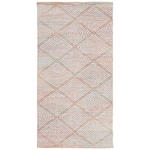 FLECKERLTEPPICH 60/120 cm Diamant Black Rot  - Rot, Design, Textil (60/120cm) - Boxxx