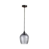 HÄNGELEUCHTE  18/27/18 cm   - Grau, Trend, Glas (18/27/18cm) - Kayoom
