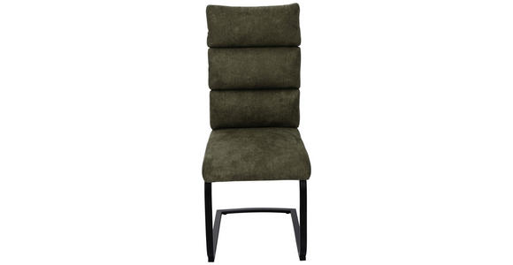 SCHWINGSTUHL  Stoffauswahl Webstoff  - Schwarz/Grün, Design, Textil/Metall (47/106/63cm) - Novel