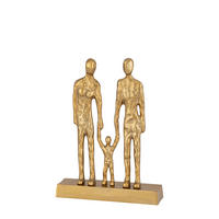 SOŠKA - barvy zlata, Design, kov (24/33/6cm) - Ambia Home