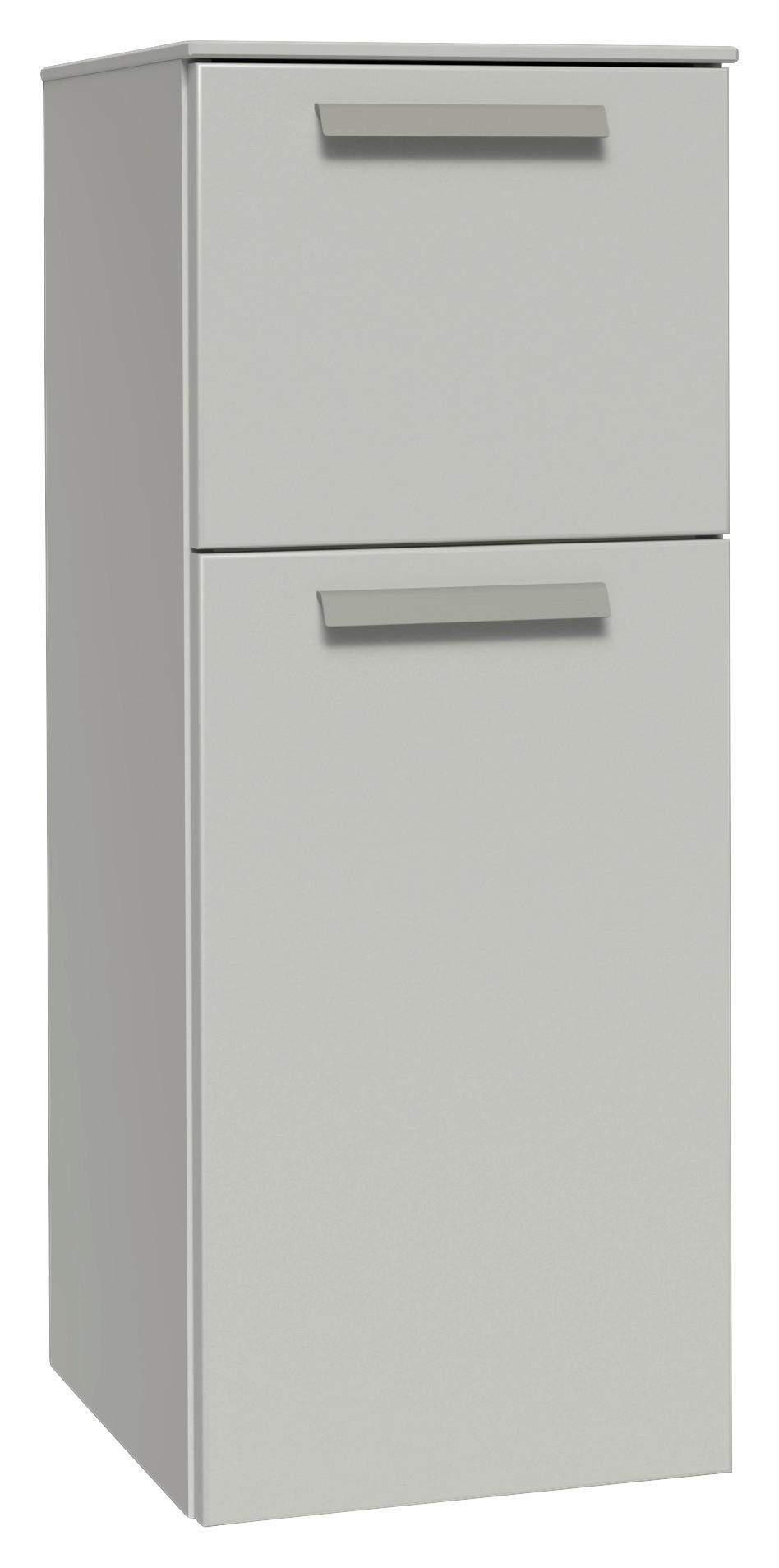 Midischrank Seidengrau, B: 30 Cm
