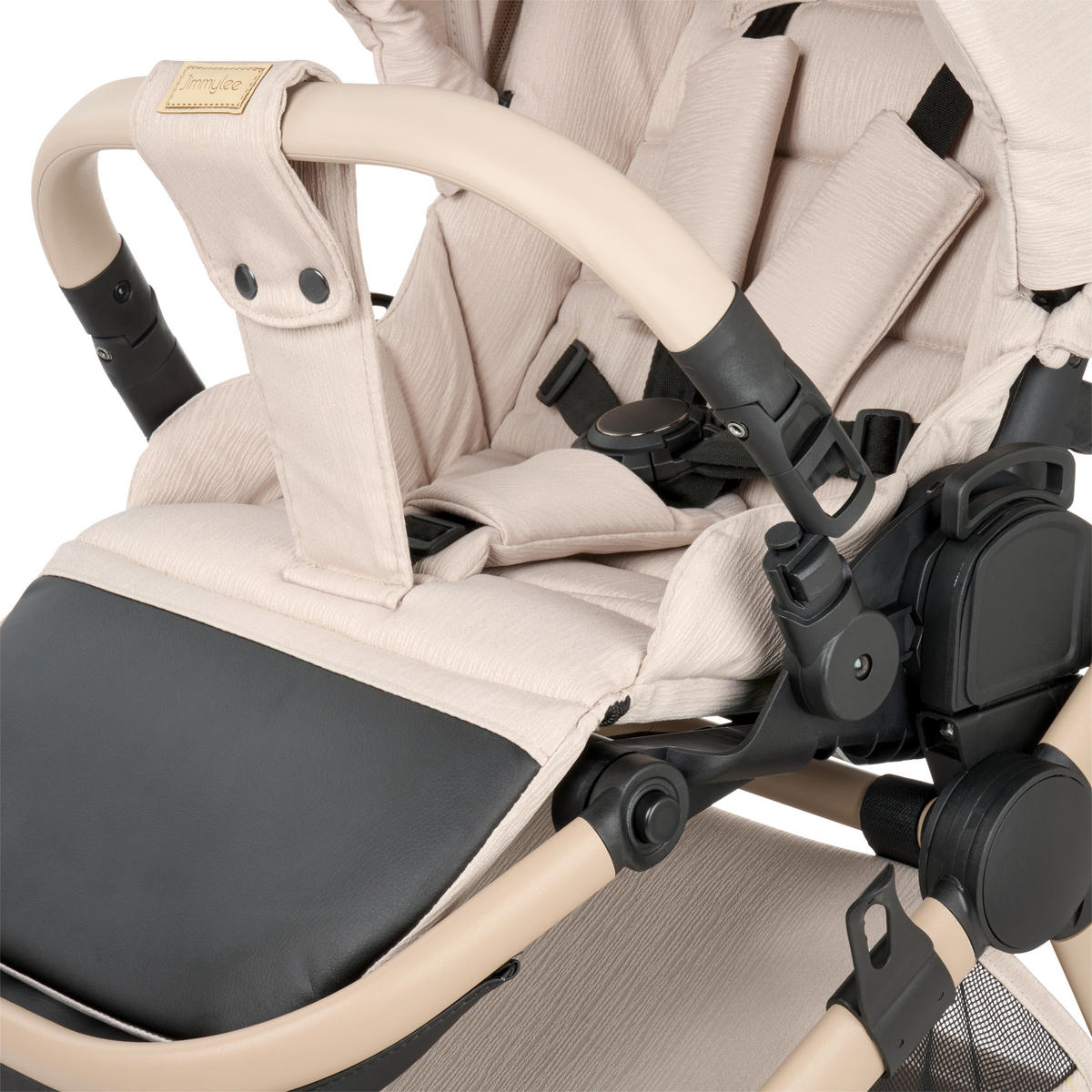 KINDERWAGENSET  - Beige, Trend, Kunststoff/Textil (100/59/106cm) - Jimmylee