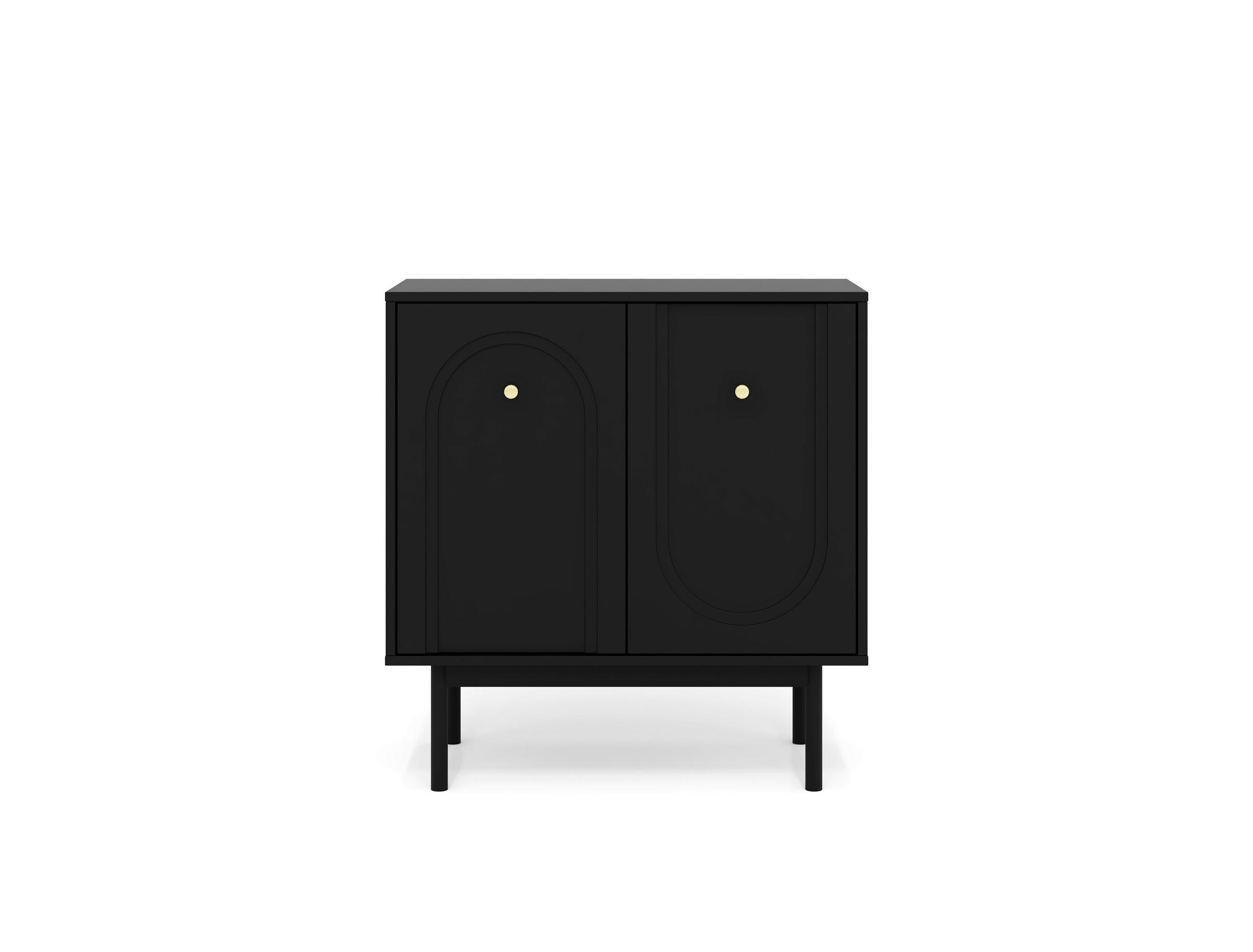 SIDEBOARD Majuro  in 79/82/39 cm  - Kaschmir/Goldfarben, LIFESTYLE, Holzwerkstoff/Metall (79/82/39cm) - MID.YOU