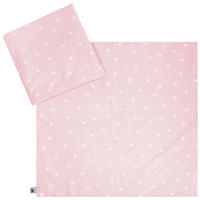 KINDERBETTWÄSCHESET 80/80 cm  - Altrosa, Basics, Textil (80/80cm) - Avelia