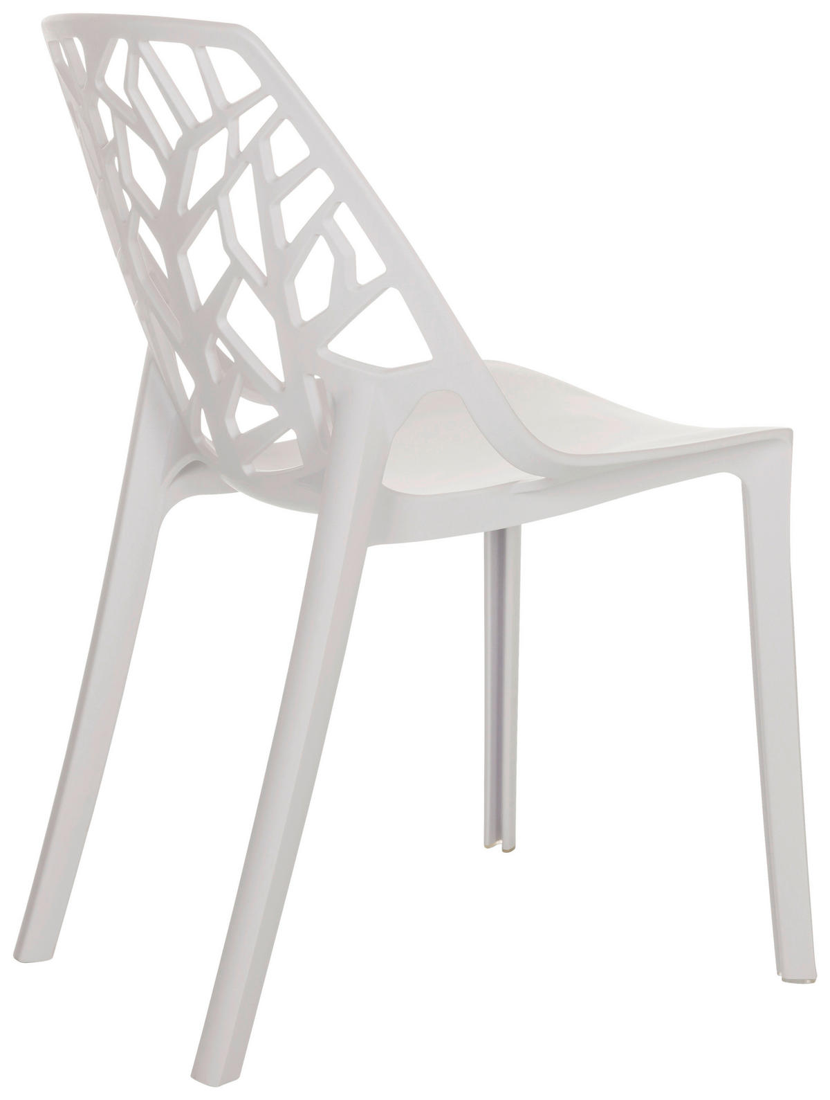 ŽIDLE, 47/80/56 cm - bílá, Basics, plast (47/80/56cm) - MID.YOU