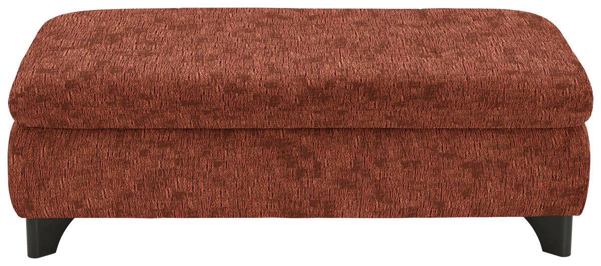 PALL i textil rostfärgad  - svart/rostfärgad, Klassisk, metall/textil (60/45/60cm) - MID.YOU