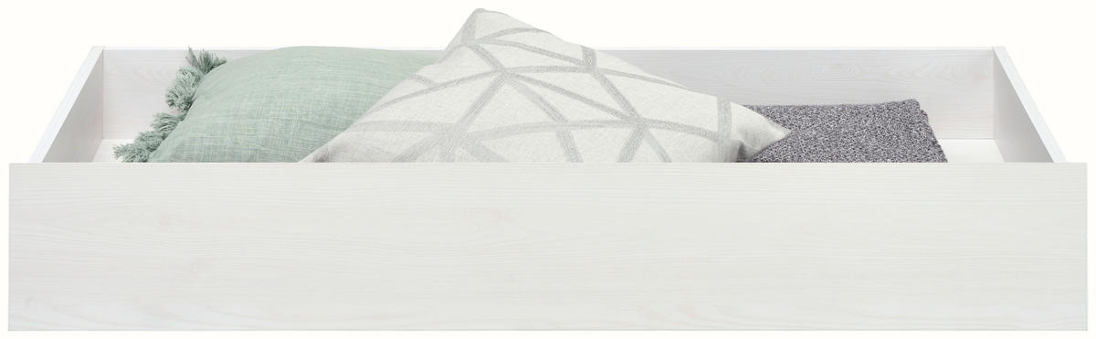 ÁGYNEMŰTARTÓ - fehér, Basics, faalapú anyag (207/22/70,4cm) - Landscape