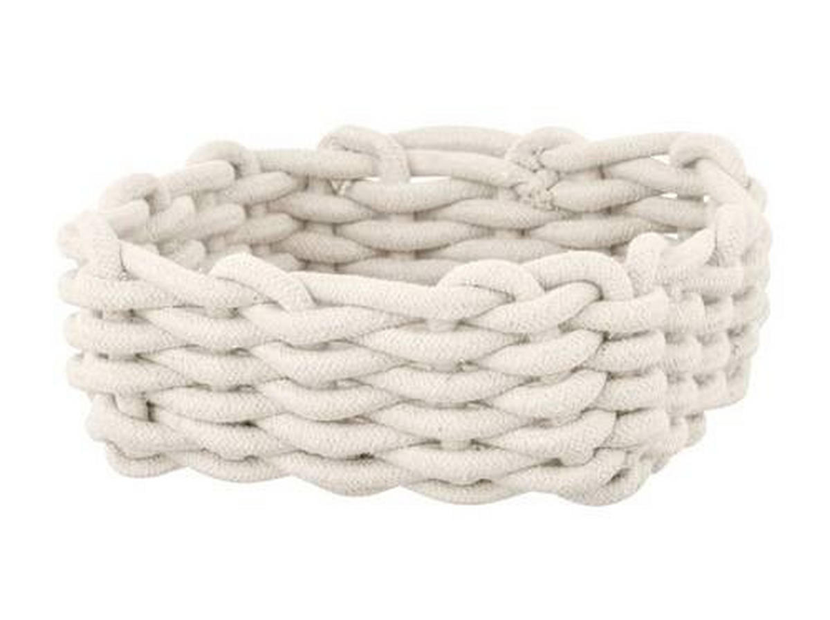 AUFBEWAHRUNGSKÖRBCHEN  - Creme, Konventionell, Textil (21,5/7,5/21,5cm) - Schöner Wohnen