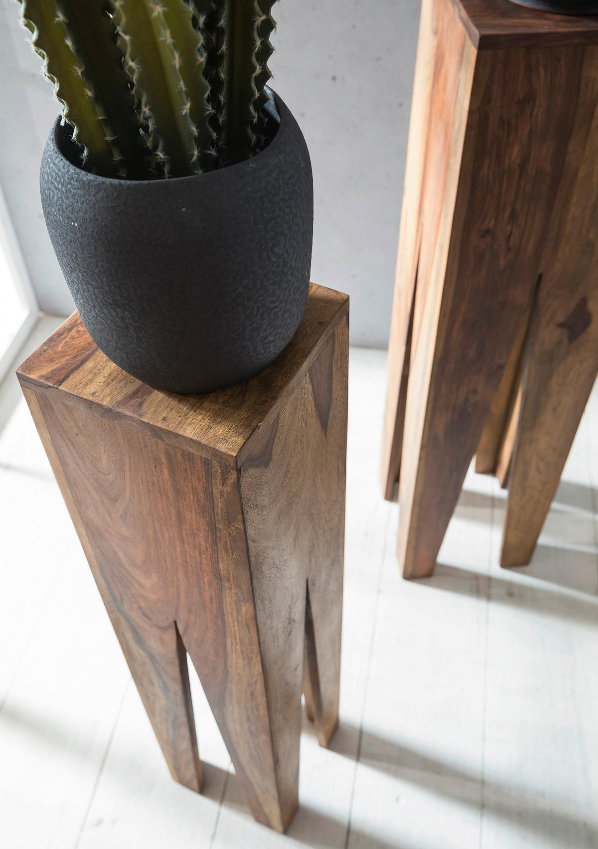 SET STOLIĆA ZA CVIJEĆE - boje bagrema, Design, drvo - MID.YOU