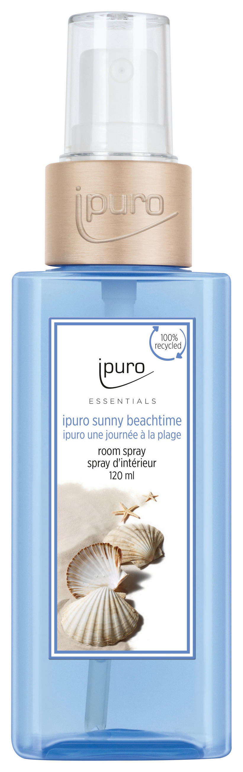 SPREJ ZA PROSTOR Essentials  - svetlo modra, Basics (120ml) - Ipuro