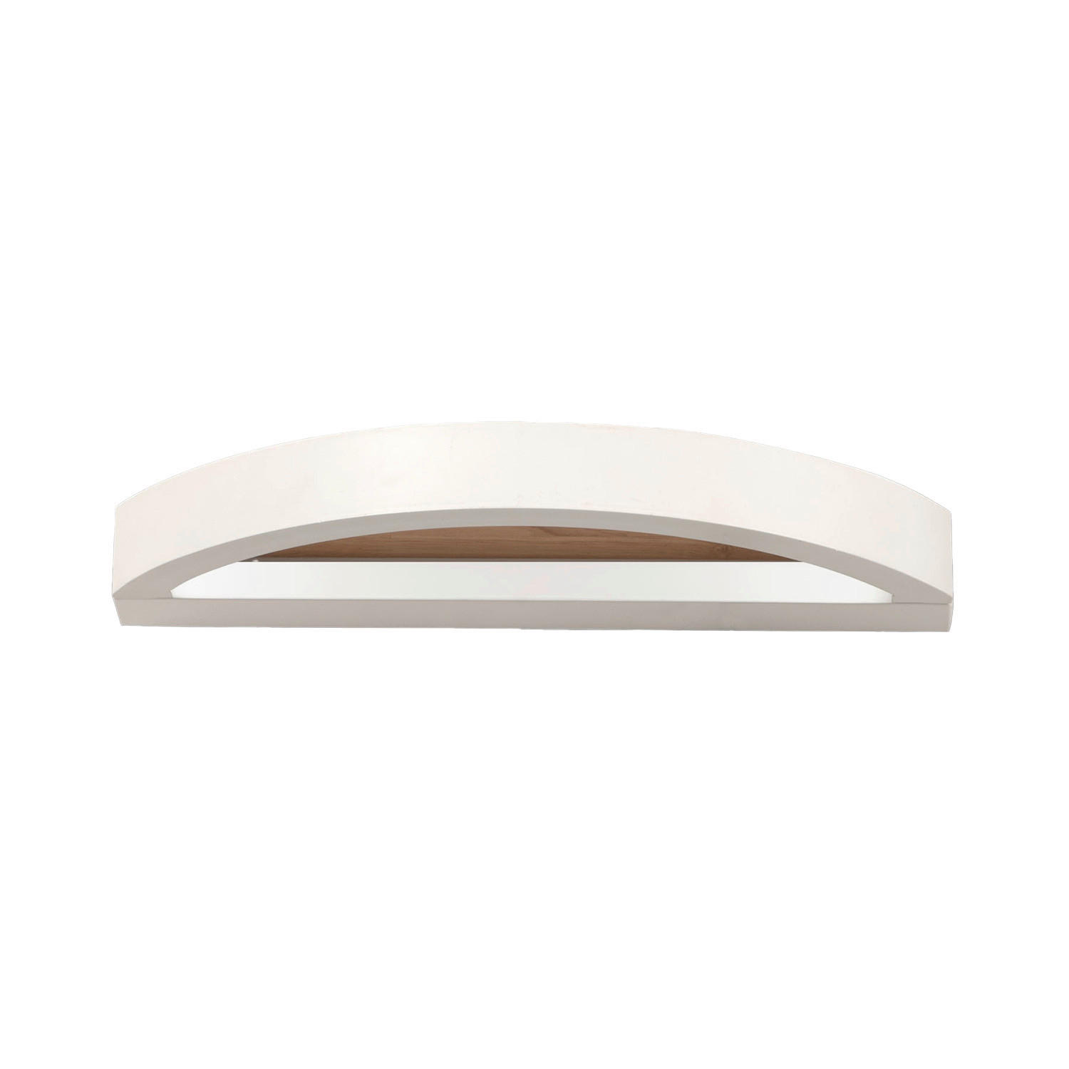 STENSKA LED-SVETILKA  Cordoba 12 W//3000 K/230 V/ - barve jesena/bela, Design, kovina/les (3/28,5/11,5cm)
