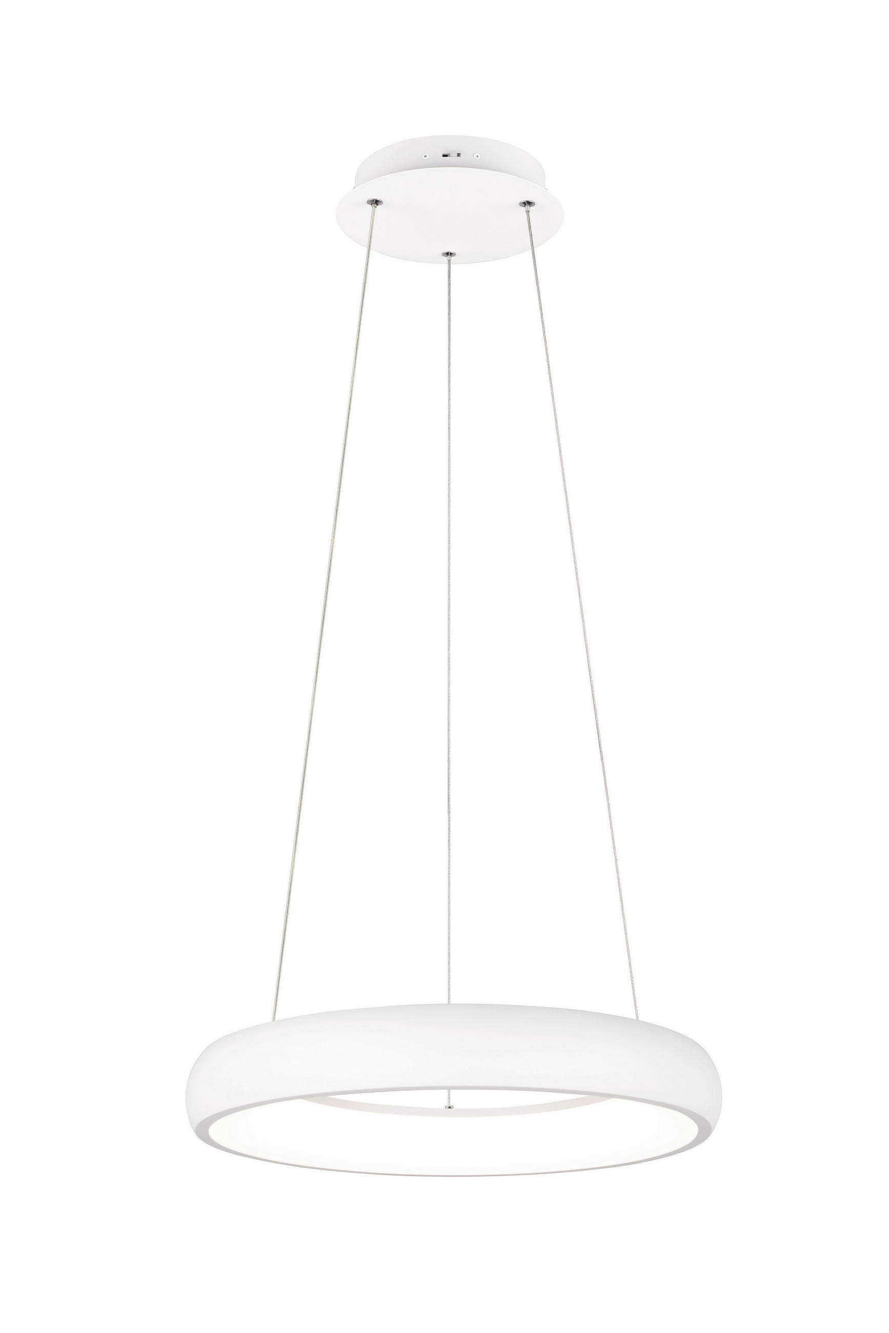 ZÁVĚSNÉ LED SVÍTIDLO, 46,5/150 cm  - bílá, Design, kov (46,5/150cm) - Trio Leuchten