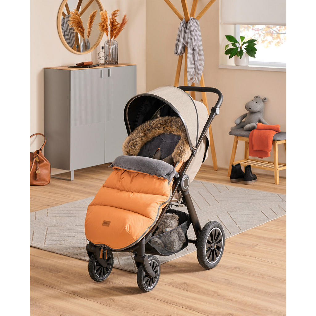 Thumbnail - Jimmylee Buggy Smart, Taupe, Textil, 56x105x115 cm, EN 1888, UV 50+, Feststellbremse, Fußstütze abklappbar, kugelgelager...