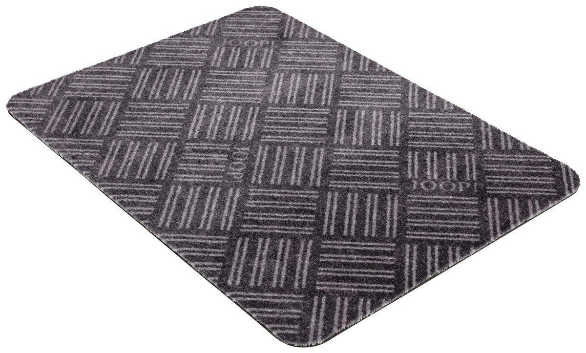 FUSSMATTE - Anthrazit, Design, Kunststoff (50/70cm) - Joop!