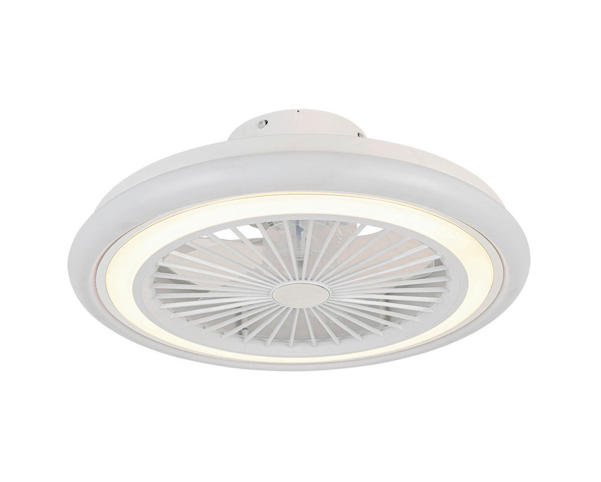 PLAFONSKI VENTILATOR   - providno/boja hroma, Osnovno, plastika (49/19cm) - Mican