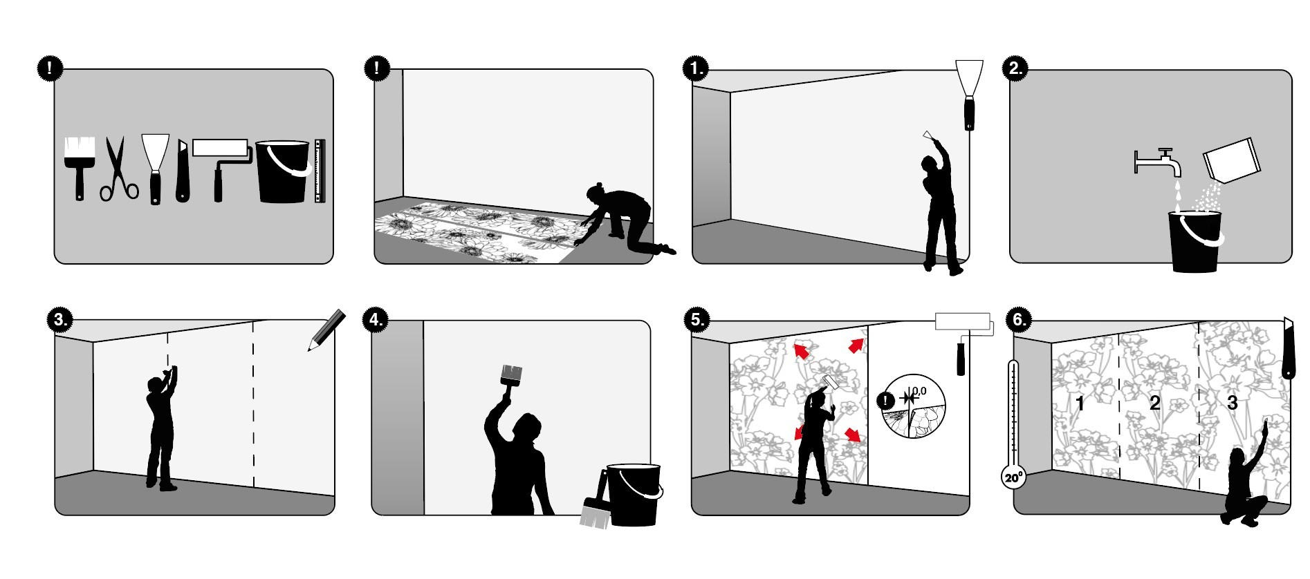 Thumbnail - Komar Vliestapete, Abstraktes, 400x250 cm, FSC Mix, Tapeten & Wandverkleidungen, Vliestapeten