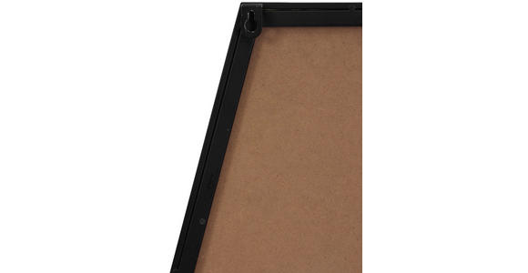 WANDSPIEGEL 51/75/2,5 cm in Freiform - Schwarz, Trend, Glas/Holzwerkstoff (51/75/2,5cm) - Landscape
