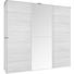 SCHWEBETÜRENSCHRANK 3-türig Sonoma Eiche - Sonoma Eiche, Design, Glas/Holzwerkstoff (249/240/68cm) - Moderano