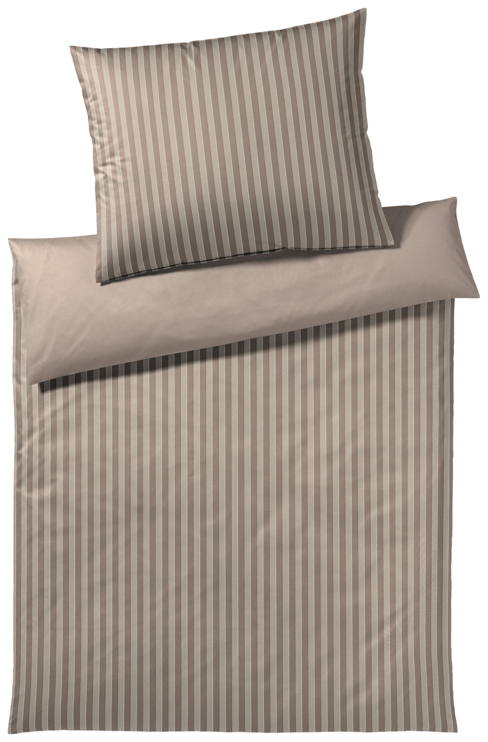 OBOJSTRANNÁ POSTEĽNÁ BIELIZEŇ, flanel, hnedá, 140/200 cm - hnedá, Basics, textil (140/200cm) - Elegante