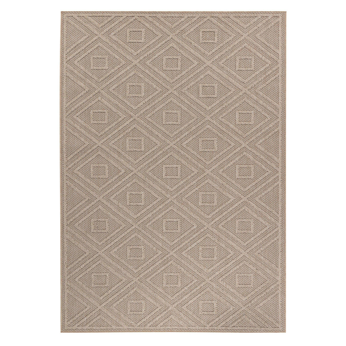 UTOMHUSMATTA 160/230 cm Patara  - beige, Design, textil (160/230cm) - Novel