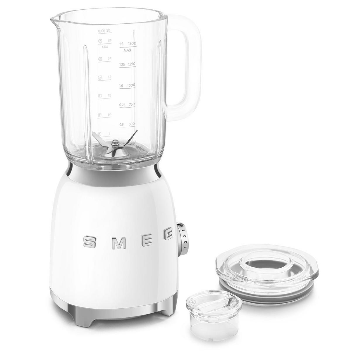 STANDMIXER  - Weiß Hochglanz, Design, Kunststoff/Metall (19,7/39,7/16,3cm) - SMEG
