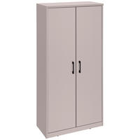 HIGHBOARD  in 72/148/36 cm  - Kaschmir/Schwarz, Basics, Holzwerkstoff/Kunststoff (72/148/36cm) - Xora
