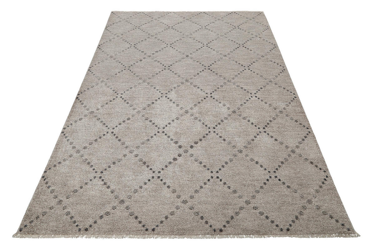 WEBTEPPICH 200/290 cm INA Creme, Grau, Beige  - Beige/Creme, Design, Textil (200/290cm) - Esprit