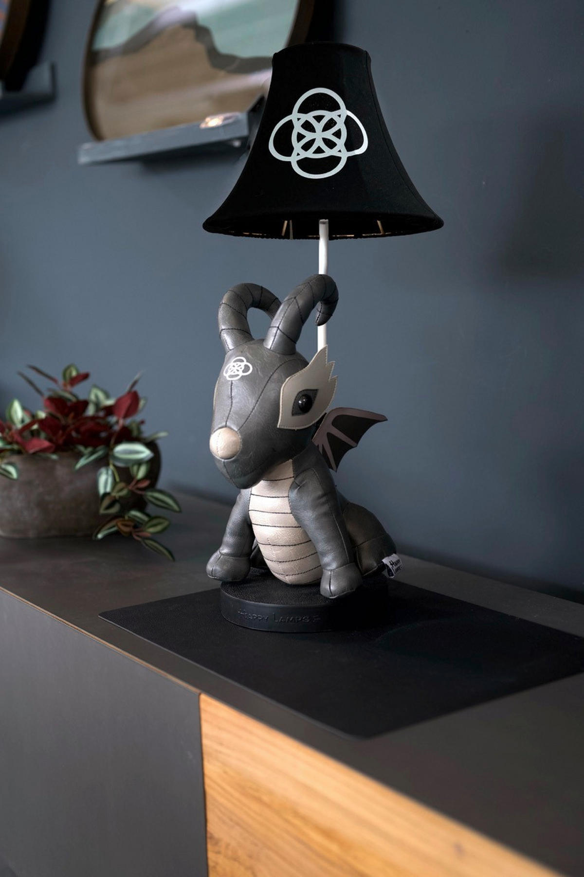 LED-KINDERTISCHLEUCHTE Black Dragon 26/30/58 cm   - Basics (26/30/58cm) - Happy Lamps