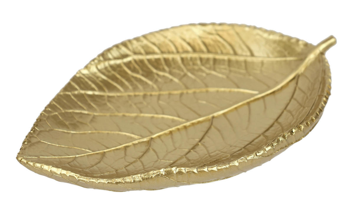 DEKOSCHALE - Goldfarben, Basics, Kunststoff (11,5/2,5/16,5cm)