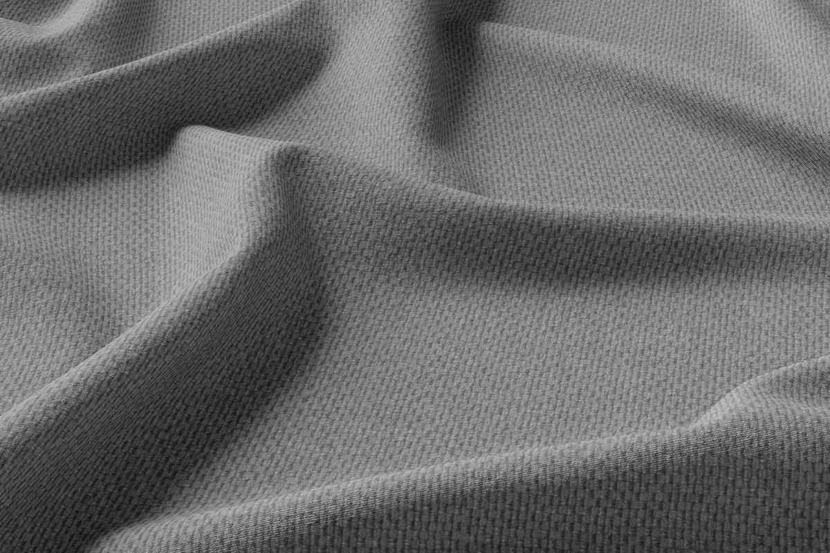 WÄRMESCHUTZVORHANG MILTON Verdunkelung 140/245 cm   - Grau, Basics, Textil (140/245cm)